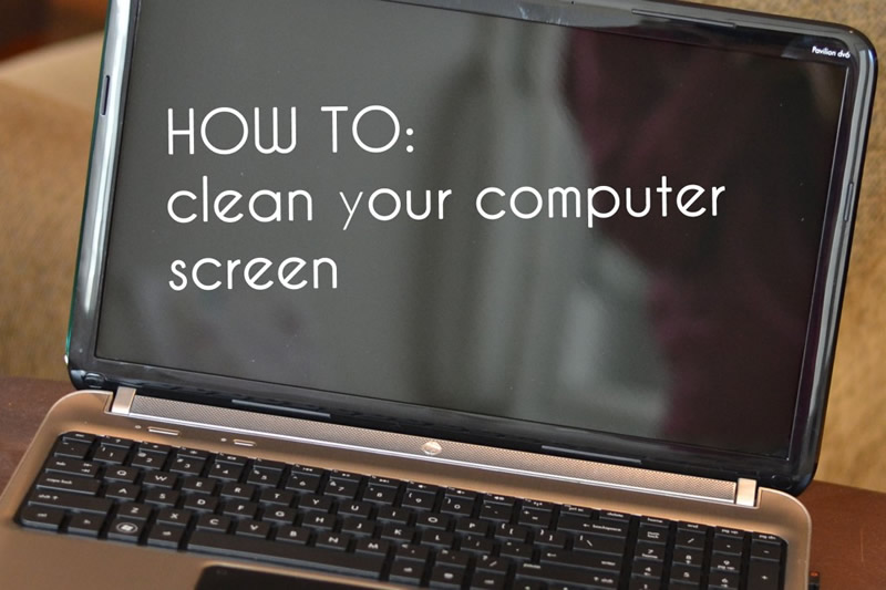 How to Clean Your Computer Screen and Keyboard