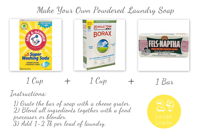 DIY Laundry Soap Recipe