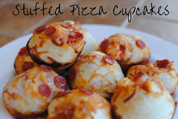 Stuffed Pizza Cupcakes